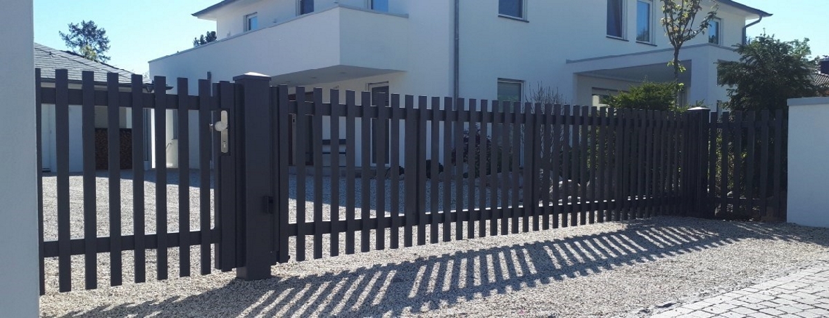 Exclusiv-Zaun - Zäune, Aluminium Gartenzäune, Sichtschutz